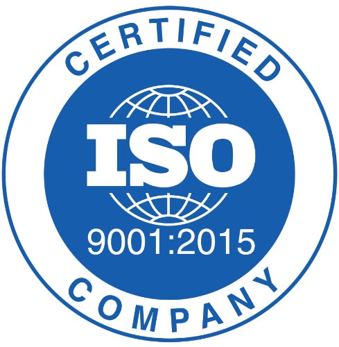 ISO Certified Company 9001-2015